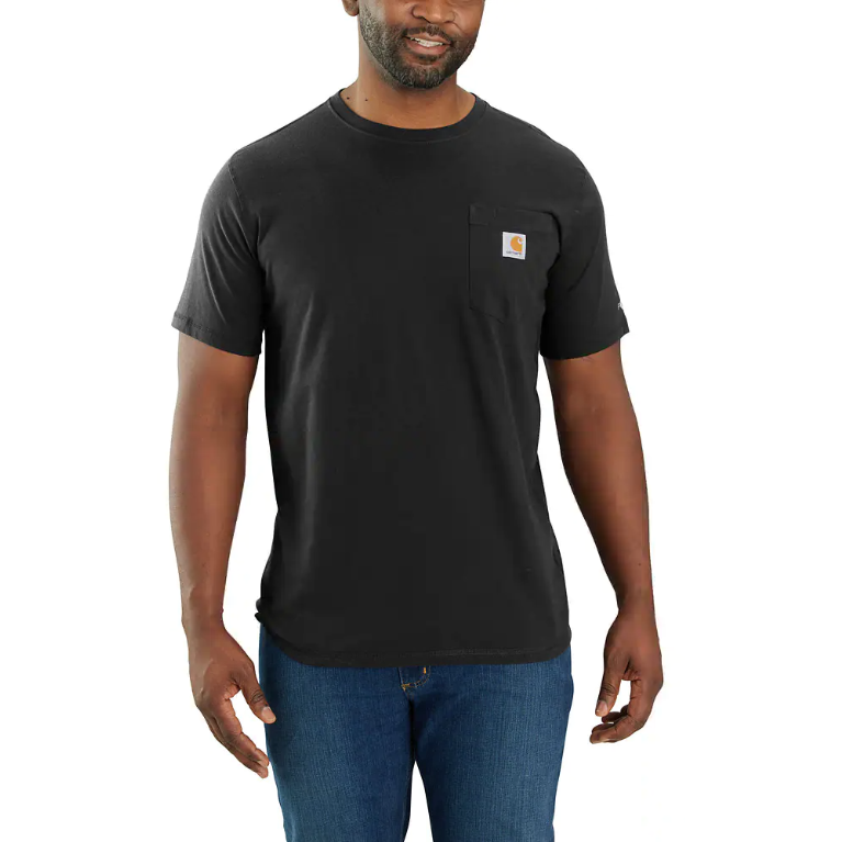 T-shirt à manches courtes et poche Carhartt Force® Relaxed Fit Midweight - 104616
