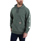 Carhartt Loose Fit Midweight Sweat-shirt graphique à manches logo - K288