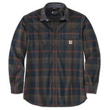 CARHARTT Rugged Flex® Relaxed Fit Lightweight Long-Sleeve Plaid Shirt - 105437