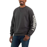 CARHARTT® Loose Fit Midweight Crewneck Sleeve Graphic Sweatshirt - 104904