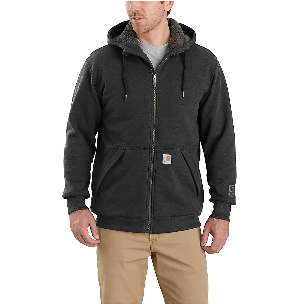 Carhartt Rain Defender® Relaxed Fit Midweight Sherpa-Lined Fullzip Sweatshirt - 103308