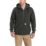 Carhartt Rain Defender® Relaxed Fit Midweight Sherpa-Lined Fullzip Sweatshirt - 103308