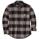 CARHARTT Rugged Flex® Relaxed Fit Midweight Flannel Long-Sleeve Plaid Shirt - 105432