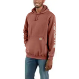 Carhartt Loose Fit Midweight Sweat-shirt graphique à manches logo - K288