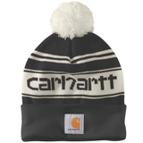 Carhartt Tricot Pom-Pom Cuffed Logo Beanie - 105168