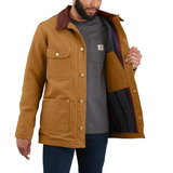 Carhartt Loose Fit Firm Duck Blanket-Lined Chore Coat - 103825
