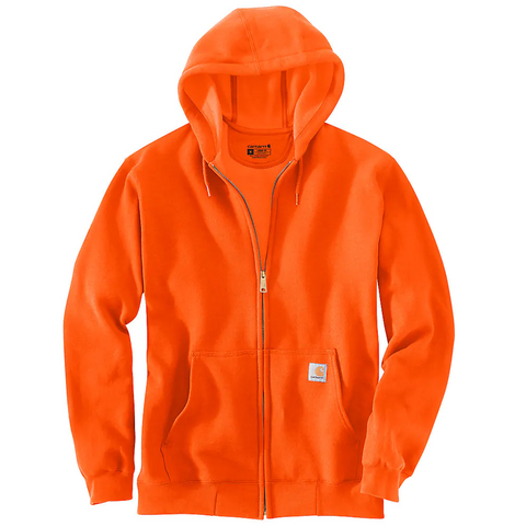 Carhartt men's midweight hooded zip front sweatshirt clearance