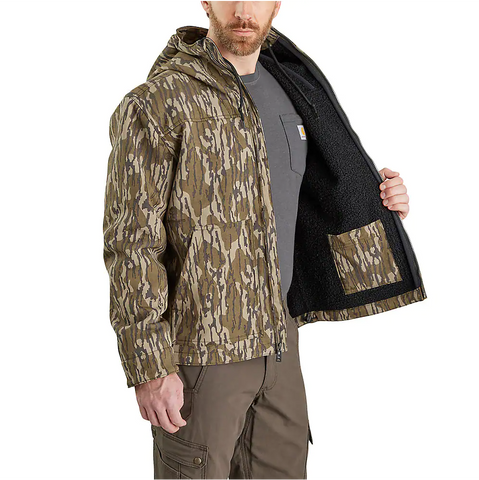 Carhartt Super Dux Relaxed Fit Sherpa Lined Camo Active Jacket