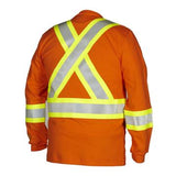 Forcefield FR HRC2 Flame & Arc Resistant Long Sleeve T-Shirt 022-FRLSOR