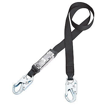 DYNAMIC Dyna-ONE™  6ft Web Lanyard with Energy Absorber 2 Snap Hook FP743116