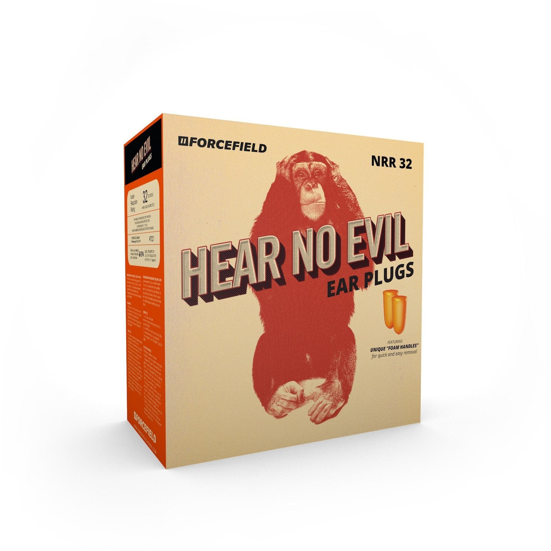 Forcefield Hear No Evil Ear Plugs - NRR 32