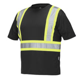 ForceField Short Sleeve Chest Pocket Hi-Vis T-Shirts 022-CBECSA