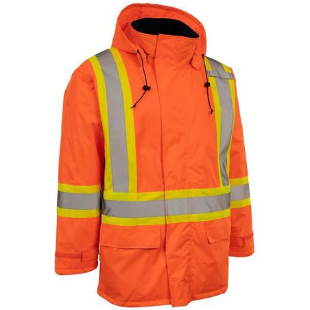 Forcefield Hi-Vis Insulated Miners Jacket 024-EN405R