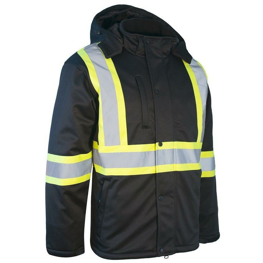 Veste chauffante Forcefield Softshell Haute Visibilité Hiver 024-EN158HJ