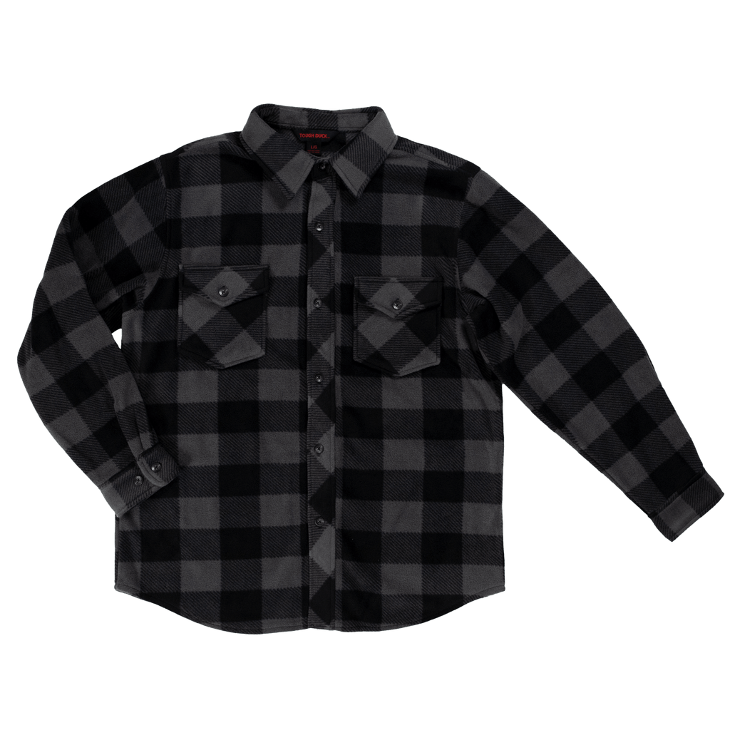 Tough Duck Buffalo Check Fleece Shirt i964