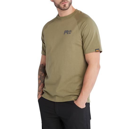 Timberland PRO® - Midweight Reflective Pro Logo Short Sleeve T-Shirt - A64R1