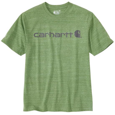 Carhartt Mens Loose Fit Heavyweight Short-Sleeve Logo Graphic T-Shirt