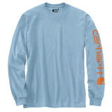 Loose Fit Heavyweight Long-Sleeve Logo Graphic T-Shirt - K231.