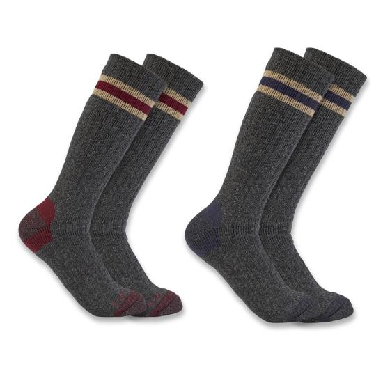 Carhartt - Midweight Camp Boot Socks 2-Pack SB9802M