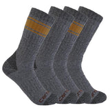 Carhartt - Lot de 4 paires de chaussettes épaisses SC1054M