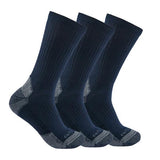 Carhartt SC6203M - Lot de 3 paires de chaussettes mi-lourdes en coton mélangé