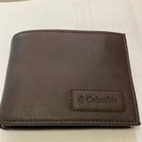 Columbia Men's Genuine Coated Leather BILLFOLD RFID Protection Wallet - 31CP220035