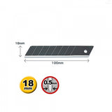 OLFA 10 Pack, 18MM Ultra Max, Heavy Duty Blades LBB-10B