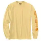 Carhartt Loose Fit Heavyweight Long-Sleeve Logo Graphic T-Shirt - K231