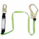 PEAK WORKS Shock Absorbing Lanyard - Snap & Foam Hook - 6' (1.8 M)