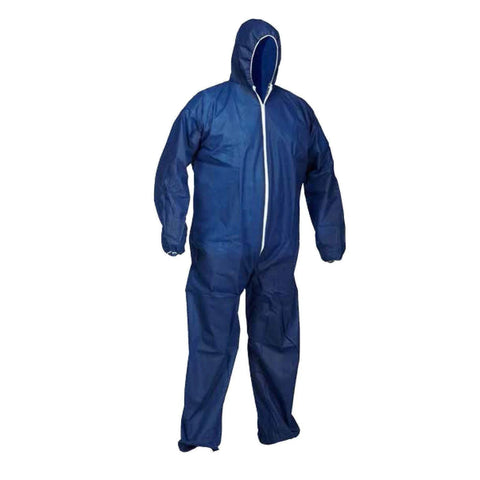 FORCEFIELD Polypropylene Disposable Coverall with Hood 060-PPHD