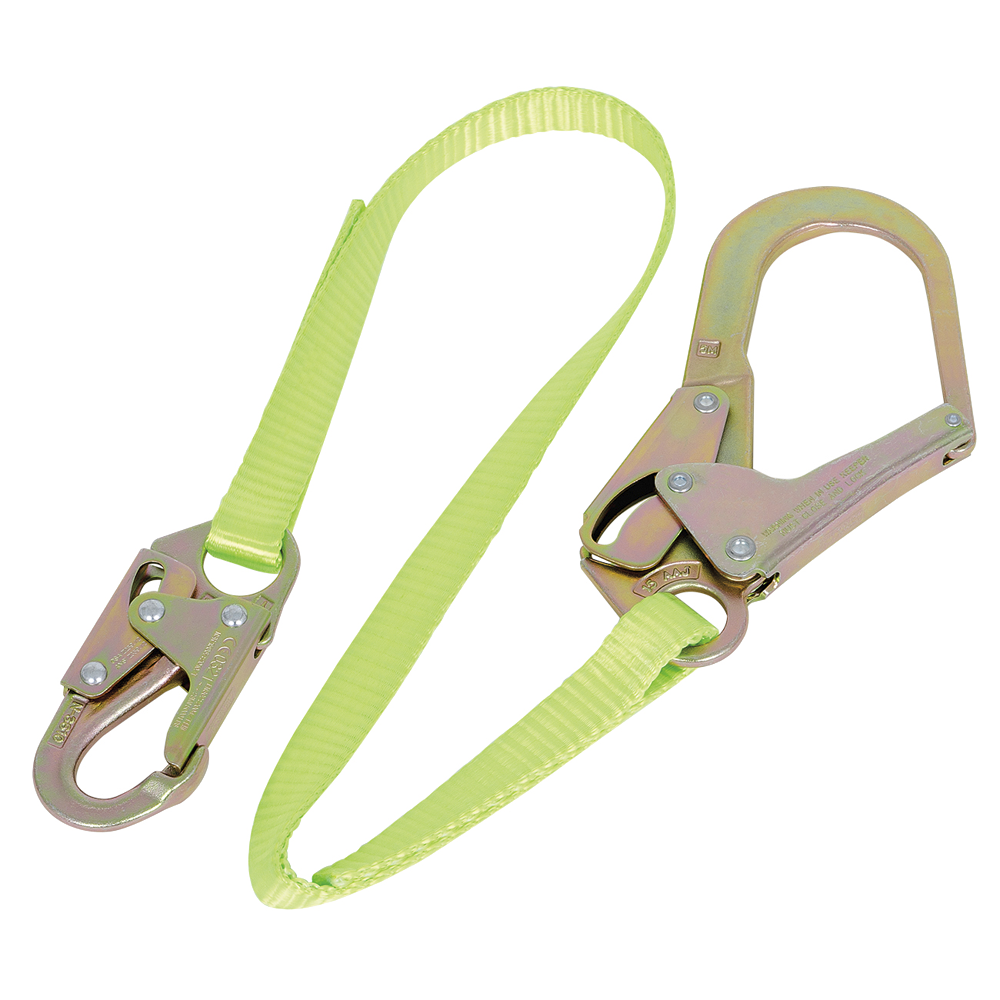 PEAK WORKS Restraint Lanyard - Snap & Foam Hook - 6' (1.8 M)