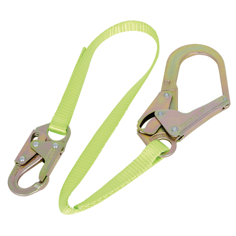 PEAK WORKS Restraint Lanyard - Snap & Foam Hook - 6' (1.8 M)