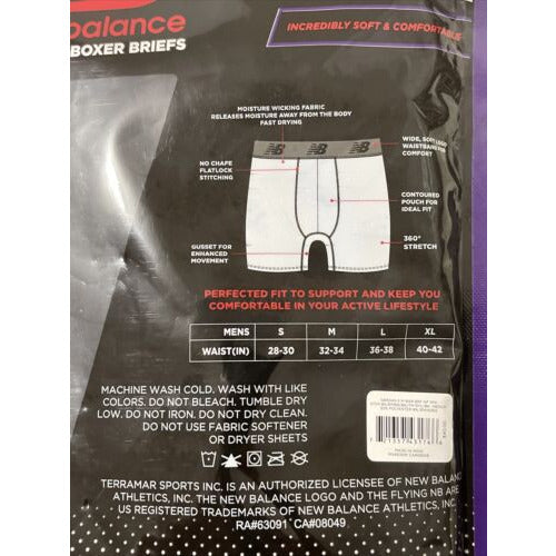 New Balance Men's Boxer Brief
