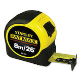 Stanley Fatmax® 8 m/26 pieds. Ruban à mesurer classique 33-726