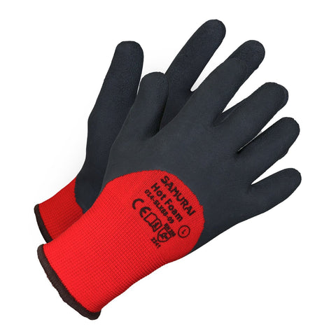 Samurai Hot Foam High Dexterity Insulated Work Gloves