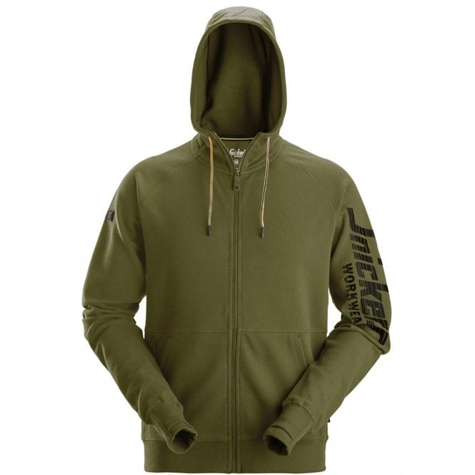 Snickers 2895 Logo Full Zip Hoodie