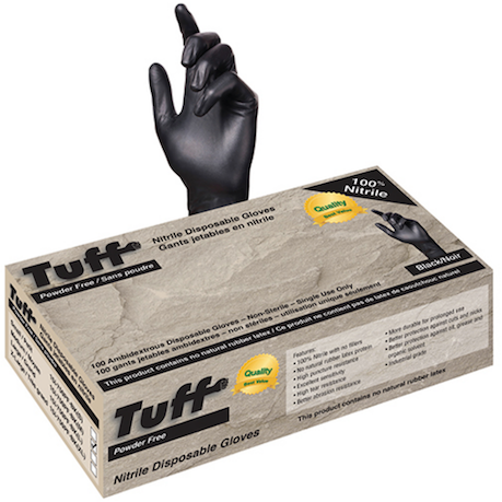TUFF Nitrile Disposable Gloves