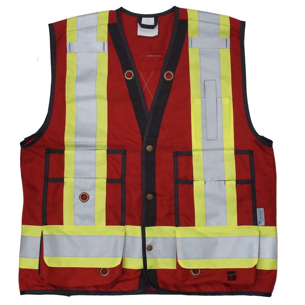 Viking® Open Road Hi-Vis Surveyors Vest 6165R – WORK N WEAR