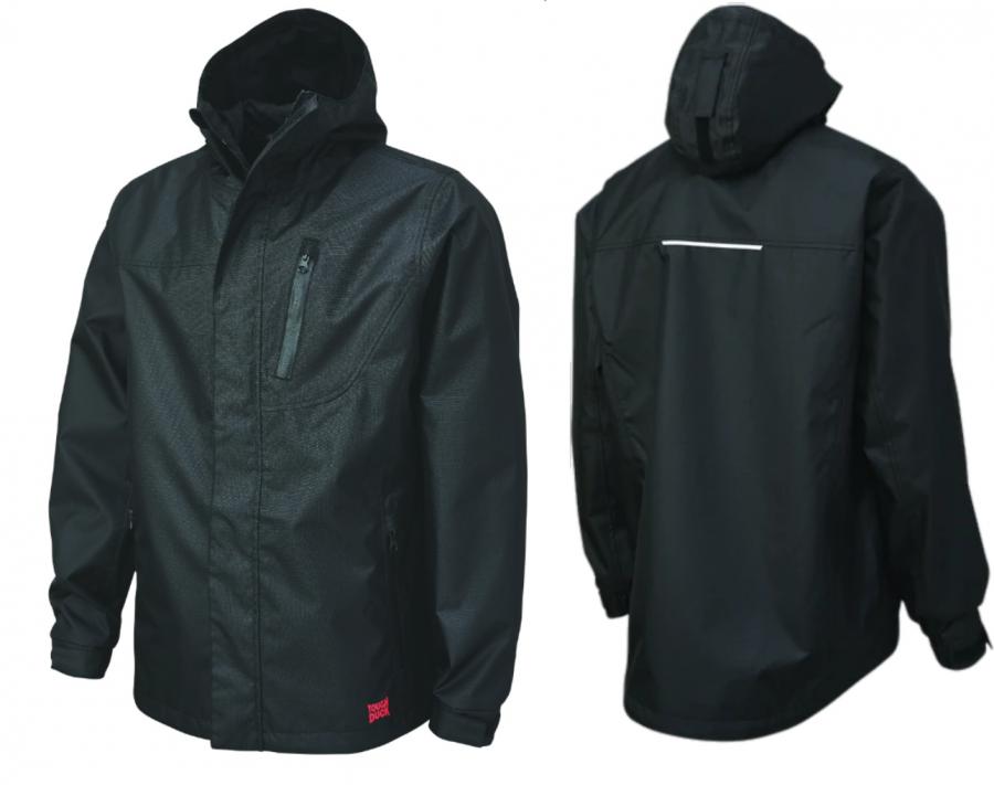 Tough Duck WP37 - Waterproof, Breathable RipStop Rain Jacket