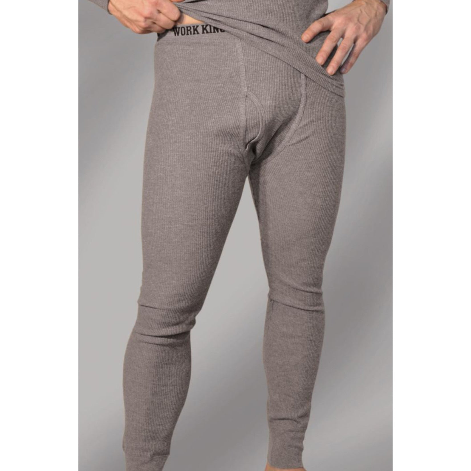 Work King Men's Waffle Knit Thermal Pant - i27421